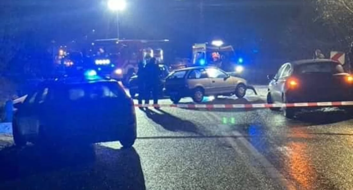 Wypadki drogowe, wypadku naszym regionie Policjanci zatrzymali uciekiniera pijanego sprawcę - zdjęcie, fotografia