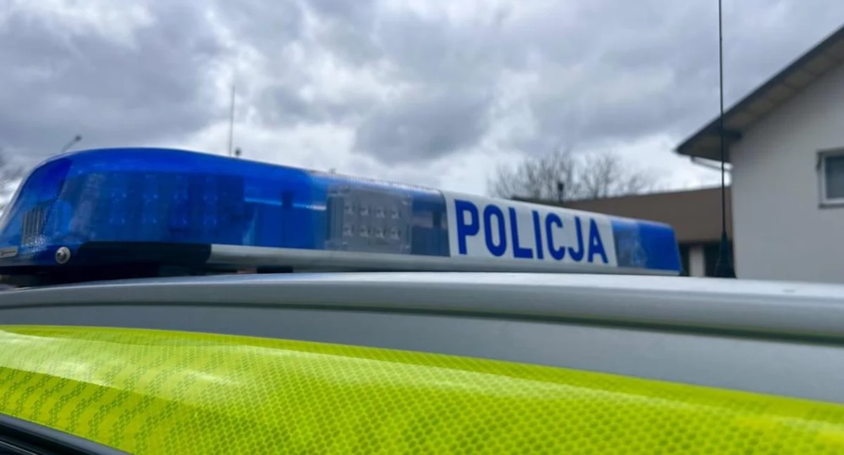 Wypadki drogowe, Wypadek Parszowie Pijany sztok wjechał ogrodzenie podczas cofania - zdjęcie, fotografia