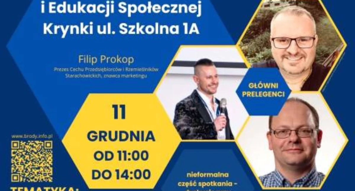 Wydarzenia, Pierwsze Brodzkie Forum Przedsiębiorczości grudnia - zdjęcie, fotografia