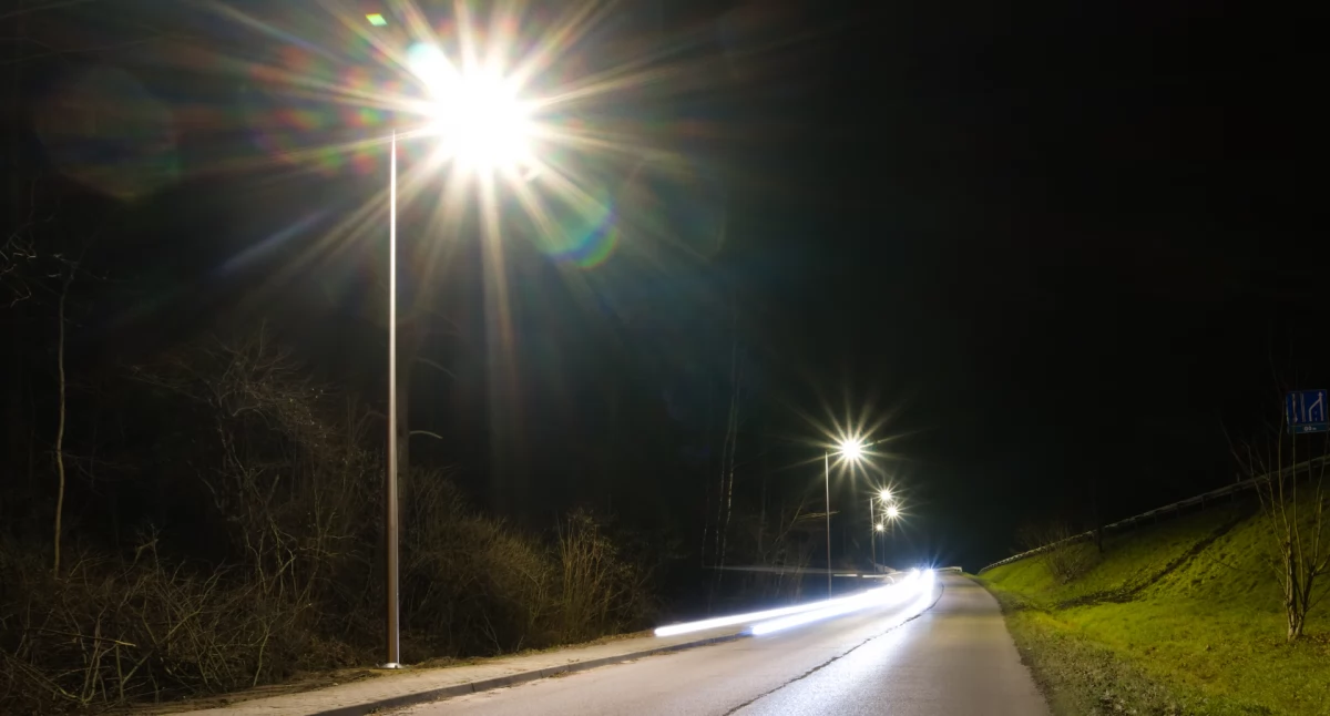 Inwestycje, Brody zrobiło jaśniej Jaką ulicę doświetlono - zdjęcie, fotografia