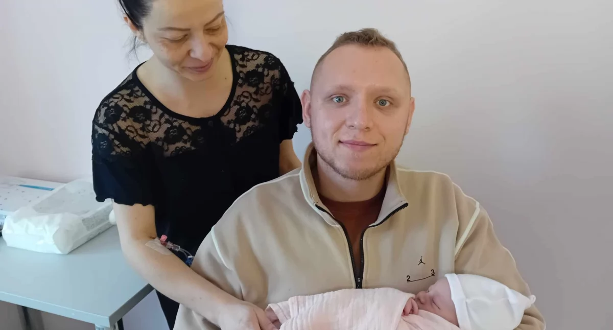Państwo Izabela i Emil z dumą pochwalili się swoją Pociechą 