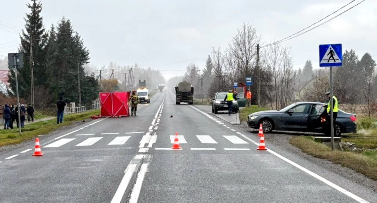 Wypadki drogowe, wypadków śmiertelnych drodze Parszowie Mieszkańcy biją alarm - zdjęcie, fotografia