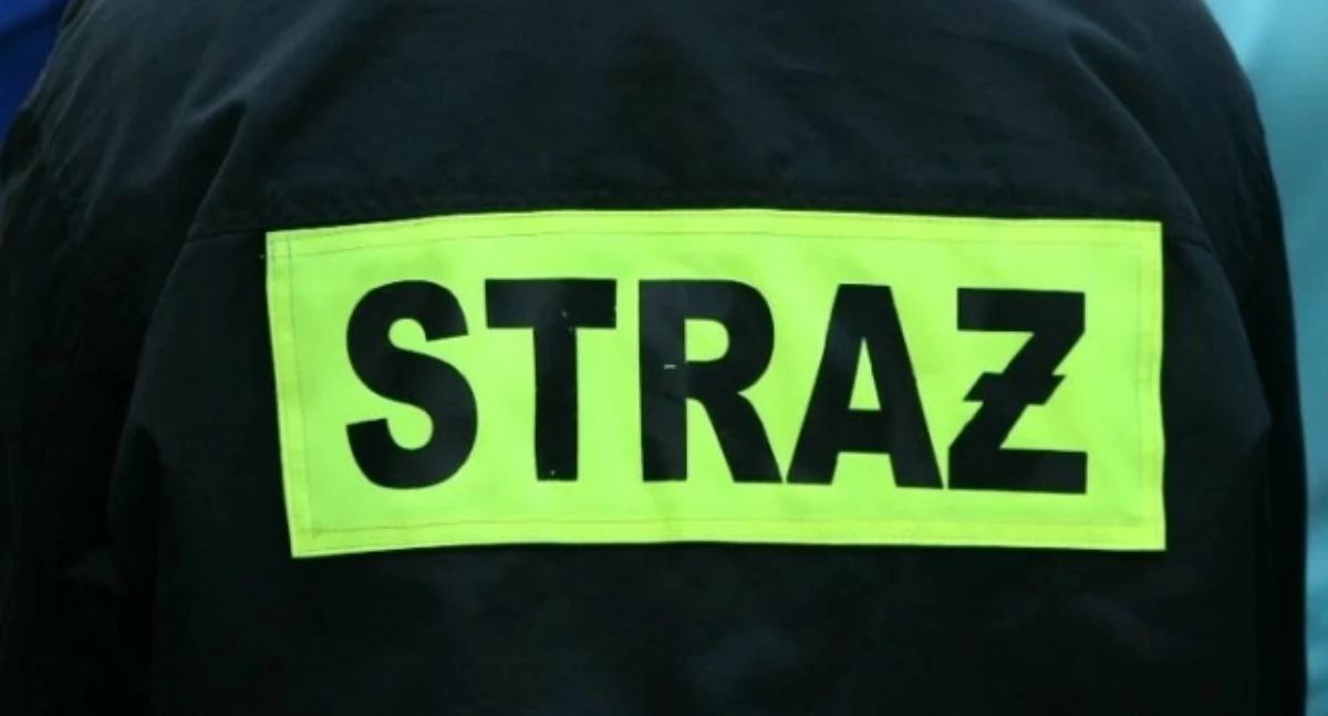 Wypadki drogowe, Kolizja Starachowicach Straż pożarna policja miejscu - zdjęcie, fotografia