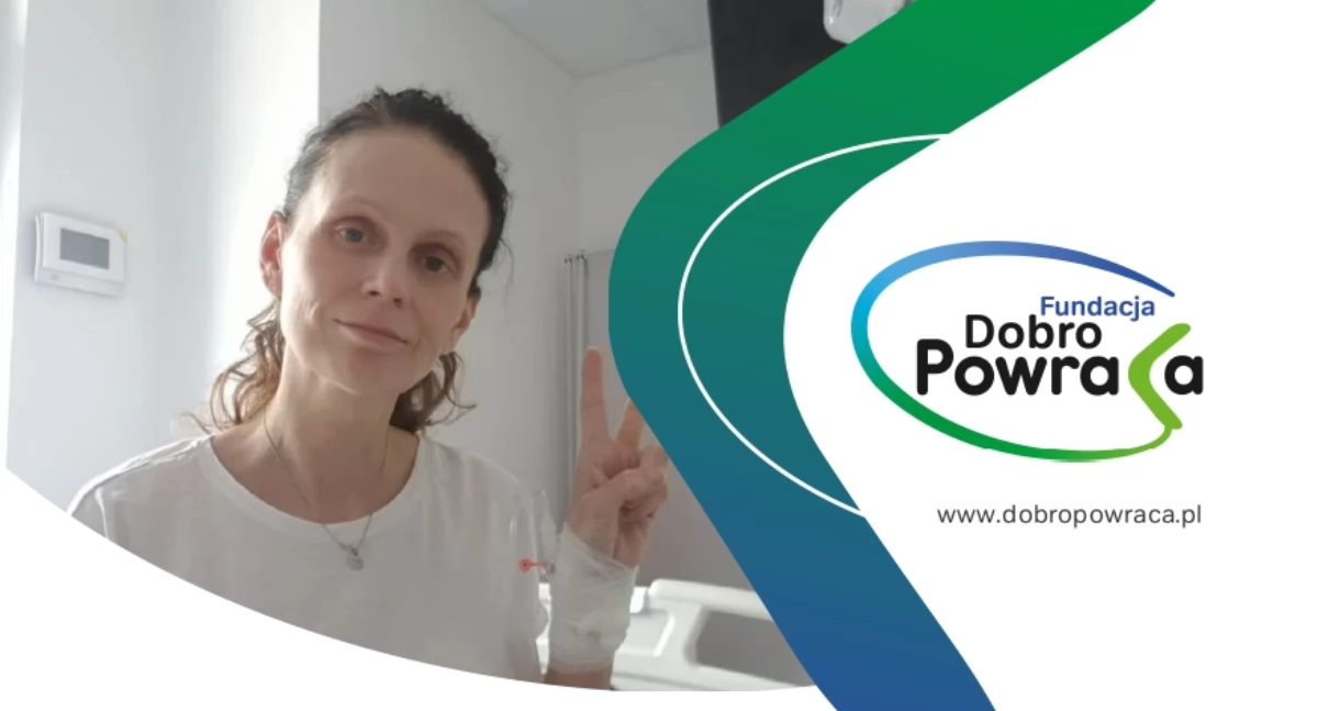 Dobro wraca - nie ma wątpliwości Kasia chorująca na SM