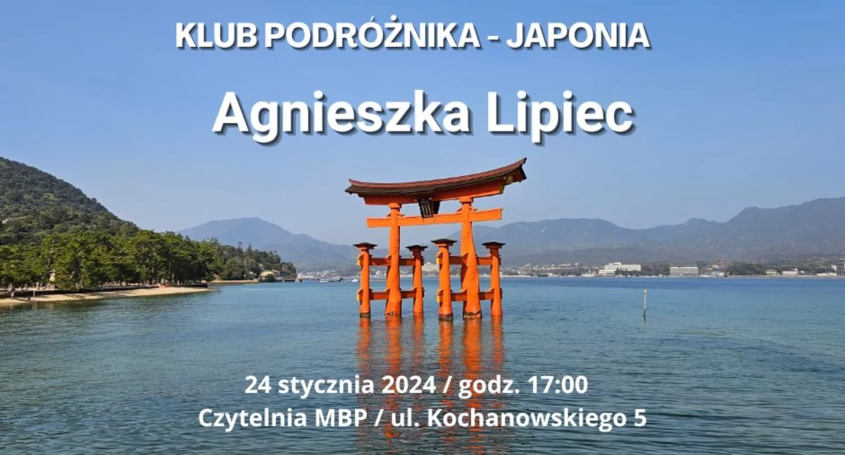 Wydarzenia, podróżnika zaprasza spotkanie Japonią - zdjęcie, fotografia