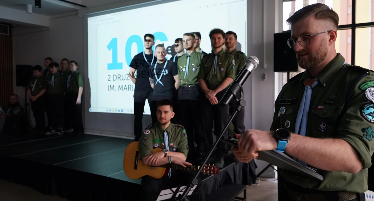 Paweł Lesiak witał uczestników Jubileuszu