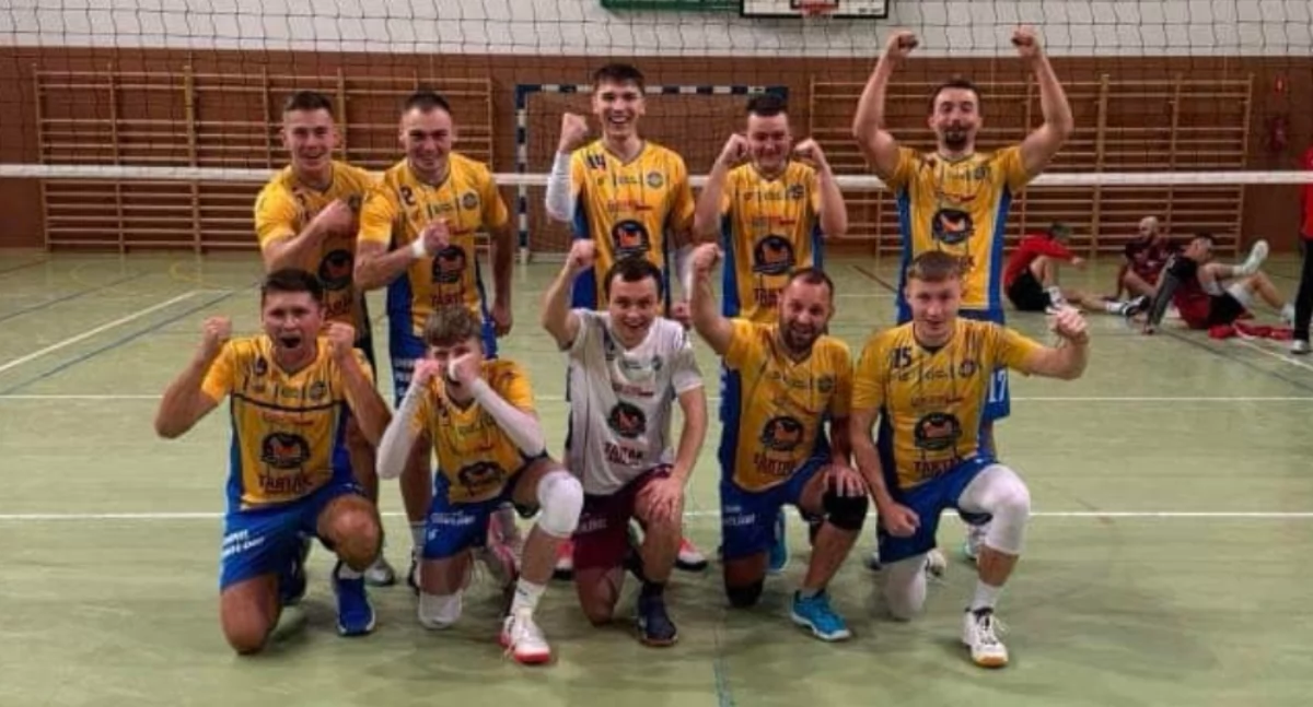 Siatkówka, Pawłów pokonała Góral Górno pogoni liderem Nowej Słupi - zdjęcie, fotografia
