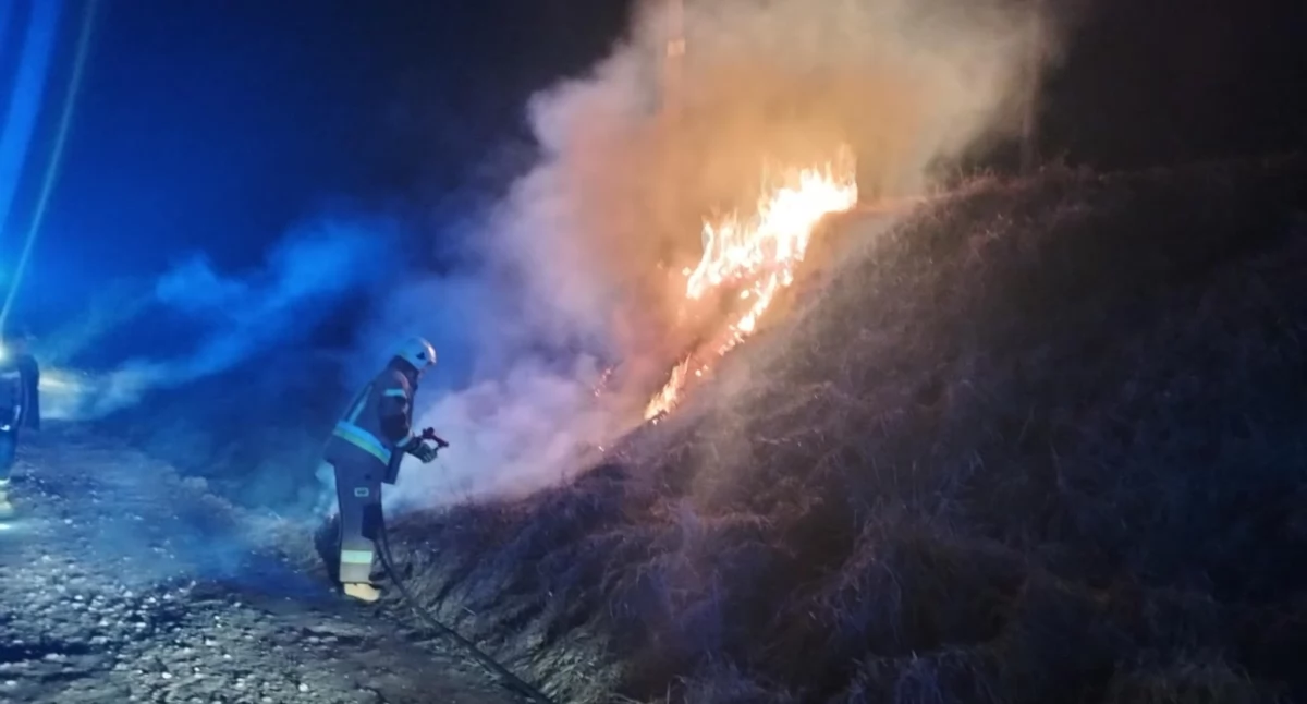 Pożary, pierwszy Pożar powiecie starachowickim - zdjęcie, fotografia