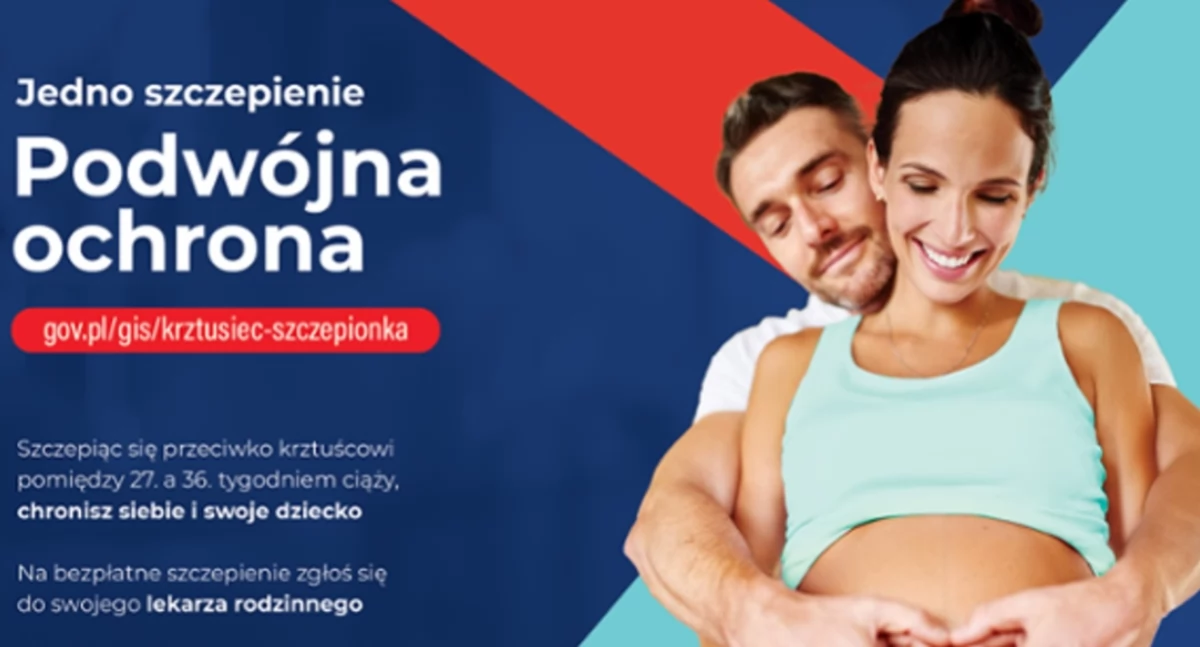 Zdrowie, Bezpłatne szczepienia przeciw krztuścowi kobiet ciąży Starachowicach - zdjęcie, fotografia
