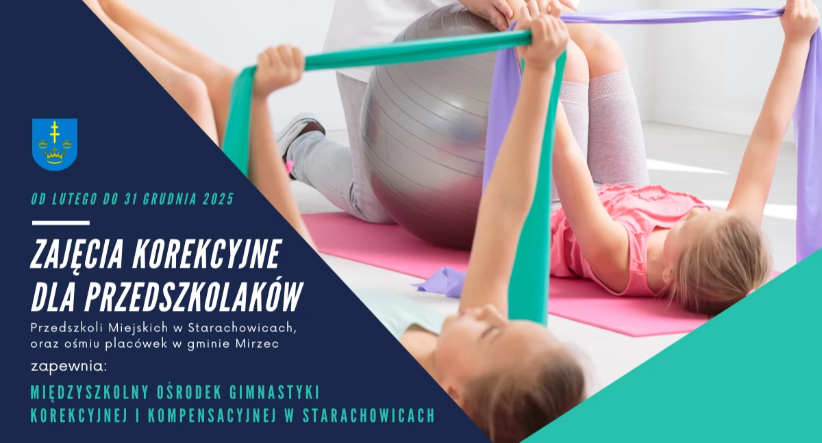 Zdrowie, Gimnastyka korekcyjna dzieci Starachowic Mirzec - zdjęcie, fotografia
