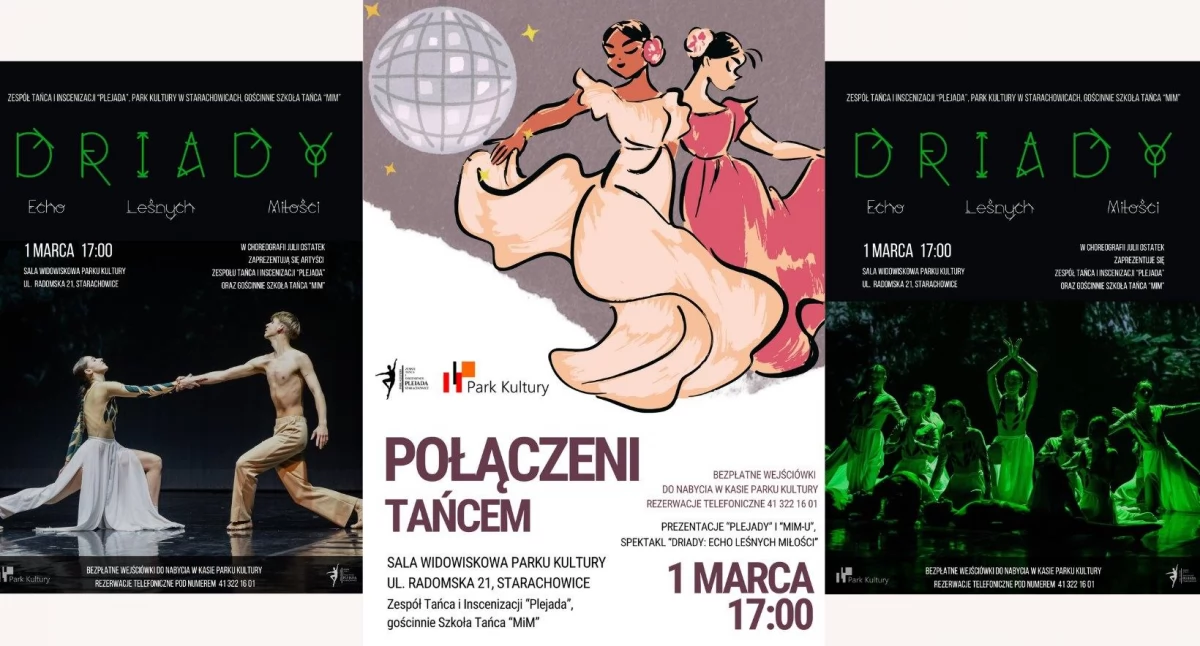 Wydarzenia, Driady deskach Parku Kultury Plejada razem scenie - zdjęcie, fotografia