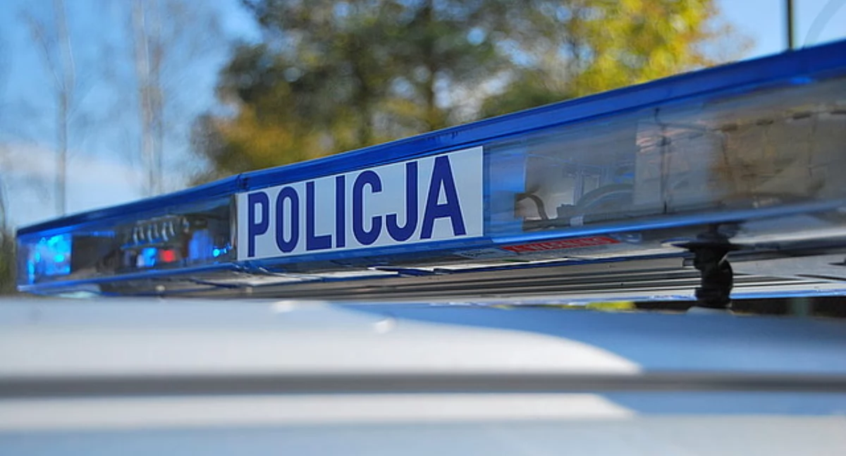 Kronika policyjna, Kradzież przenośnego sygnalizatora świetlnego gminie Mirzec Gdzie sprawca - zdjęcie, fotografia