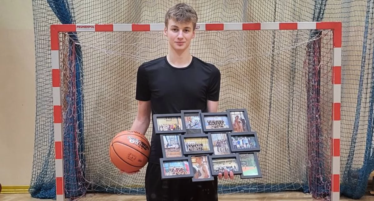 Koszykówka, Starachowicki swojego gracza Evhenii Borysovets żegna Basketem - zdjęcie, fotografia