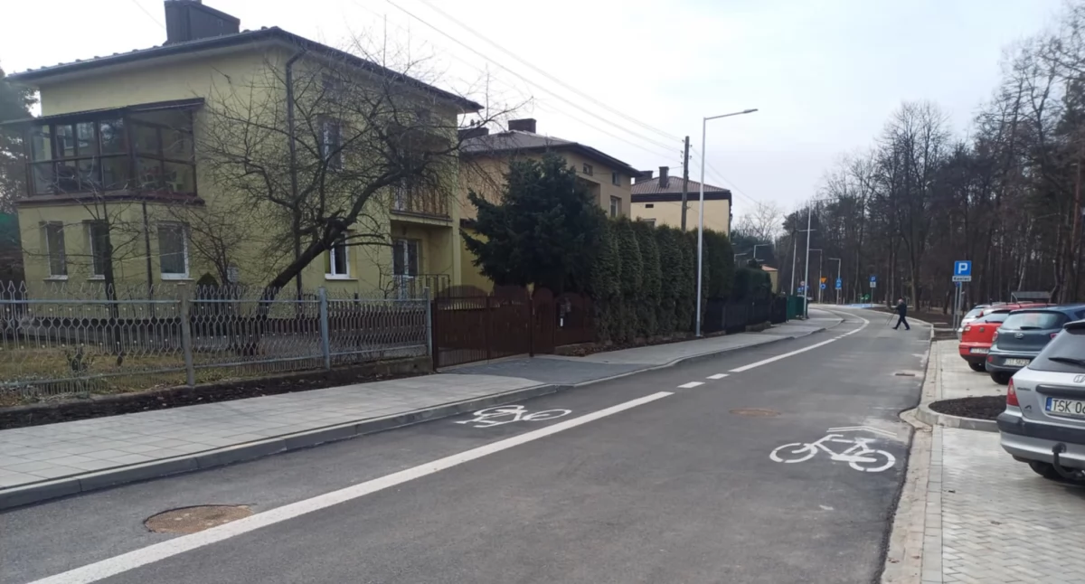 Nowa nawierzchnia i miejsca postojowe przy ul. Chopina 