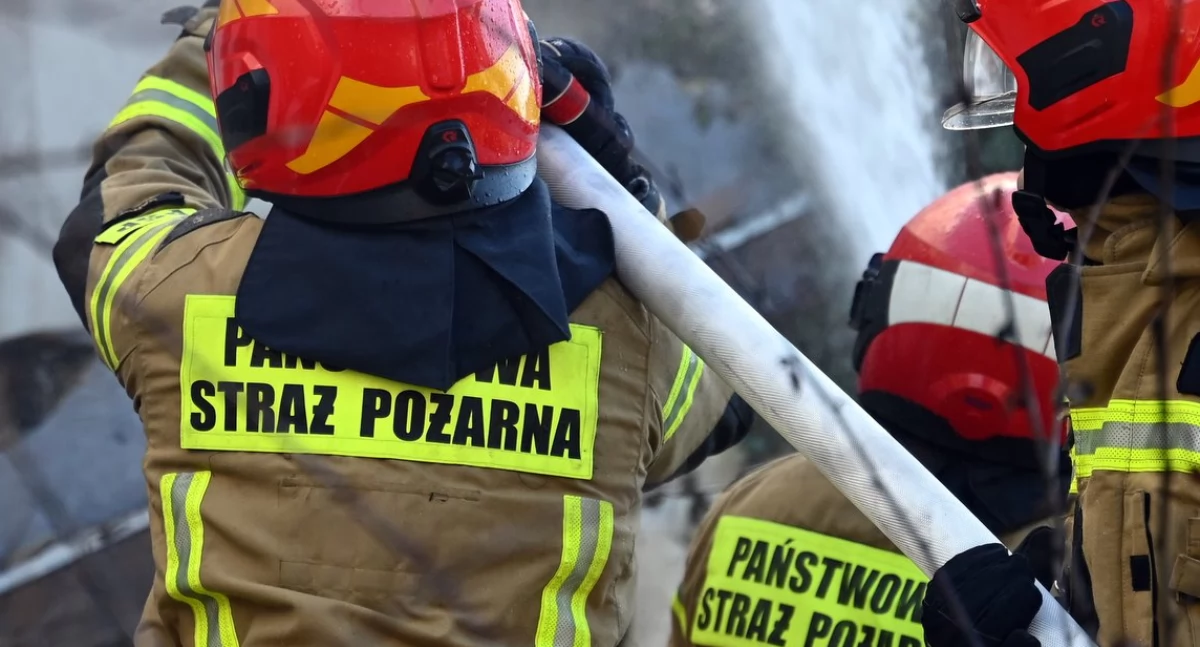 Pożary, Pożar Kuczowie sprawczyni podpalenia - zdjęcie, fotografia