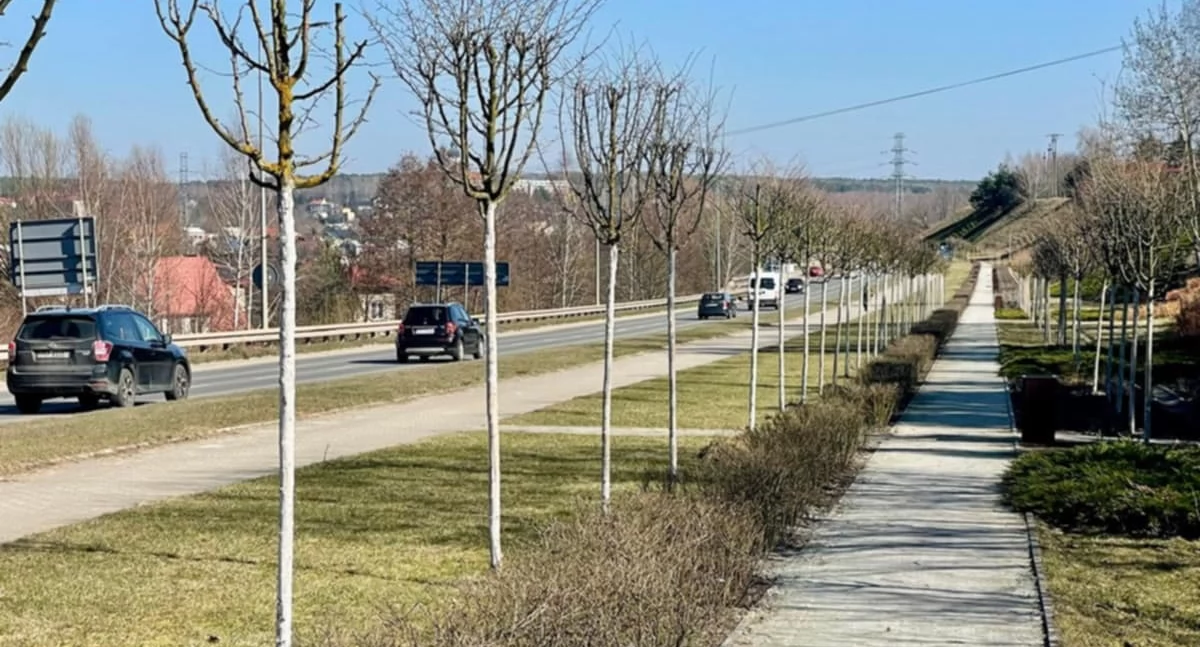 Pasaż wzdłuż ul. Ks. Kard. Wyszyńskiego nosi zaszczytne imię Feliksa Sławka 