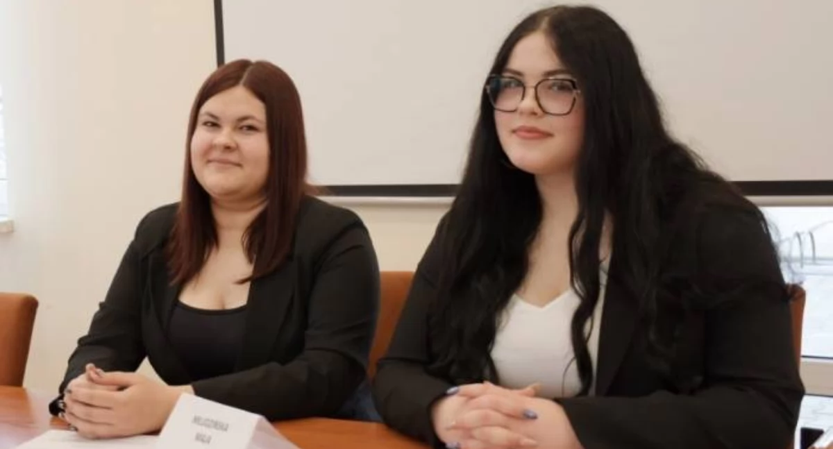 Maja Młudzińska i Amelia Sobczyk