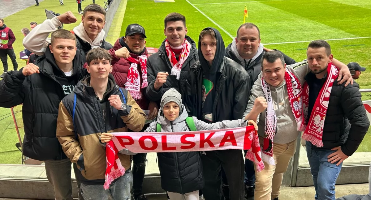 Piłka nożna, Polska lepsza Malty Narodowym Biało czerwonych dopingowali kibice naszego regionu - zdjęcie, fotografia