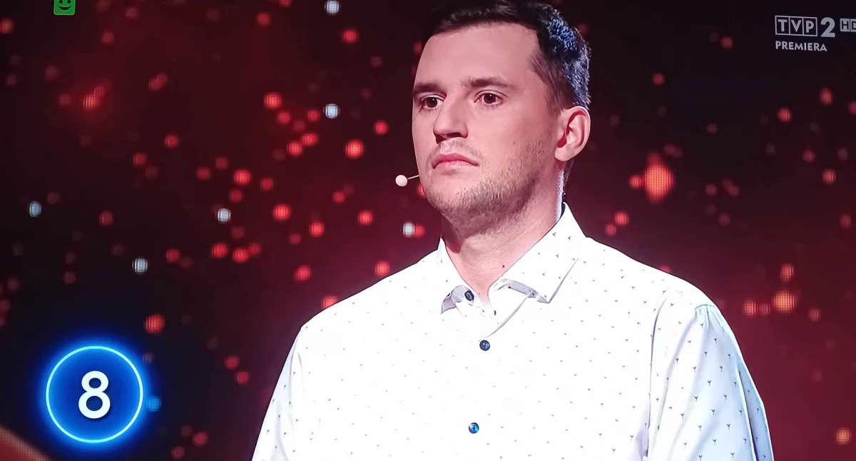 Po pierwszym etapie nasz pasjonat teleturniejów zachował komplet szans 