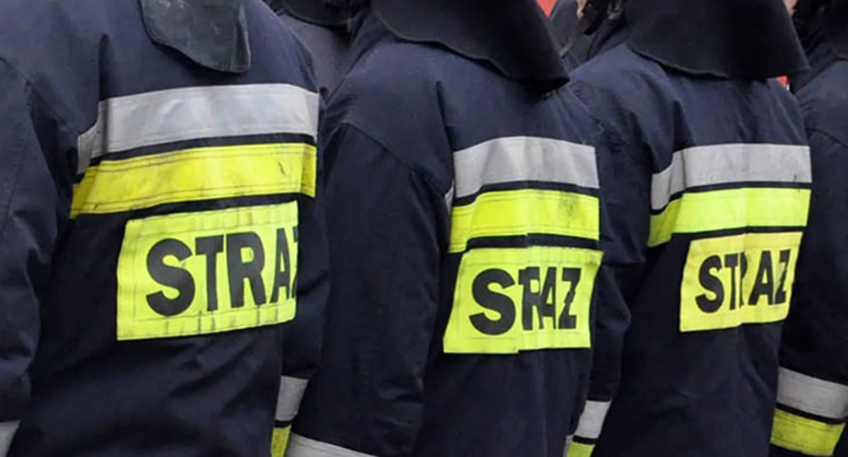 Straż Pożarna, Strażacka interwencja Adamowie mężczyzną można było nawiązać kontaktu - zdjęcie, fotografia