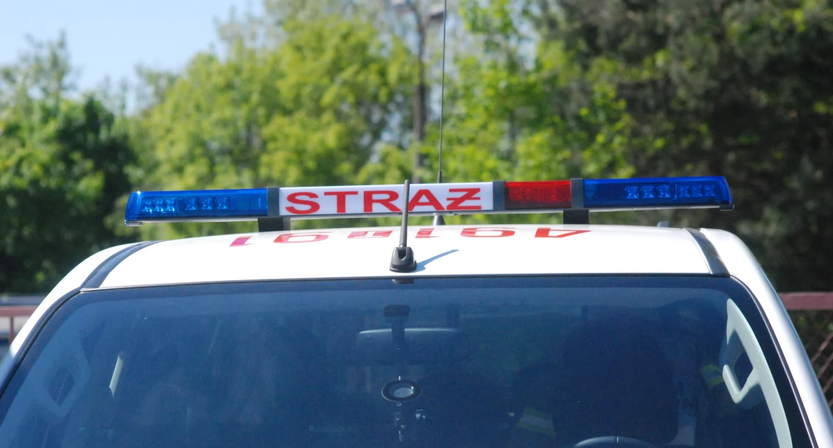 Pożary, Zadymienie pawilonie handlowym Wojska Polskiego Starachowicach Interweniowała straż pożarna - zdjęcie, fotografia