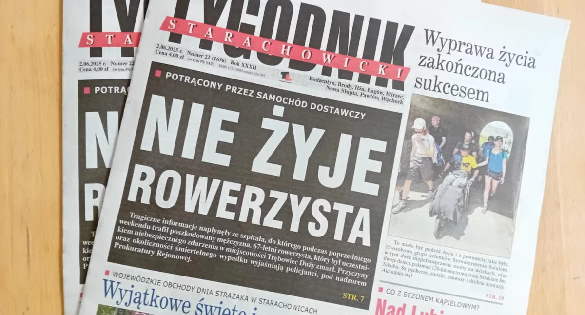 Komunikaty i ogłoszenia, Wybory prezydenckie spieszymy nowym wydaniem Tygodnika Starachowickiego - zdjęcie, fotografia