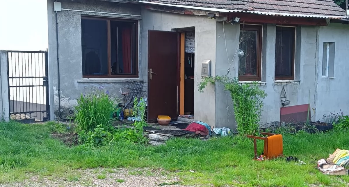 Pożary, Pożar Rudzie Zapaliła elektryczna instalacja - zdjęcie, fotografia
