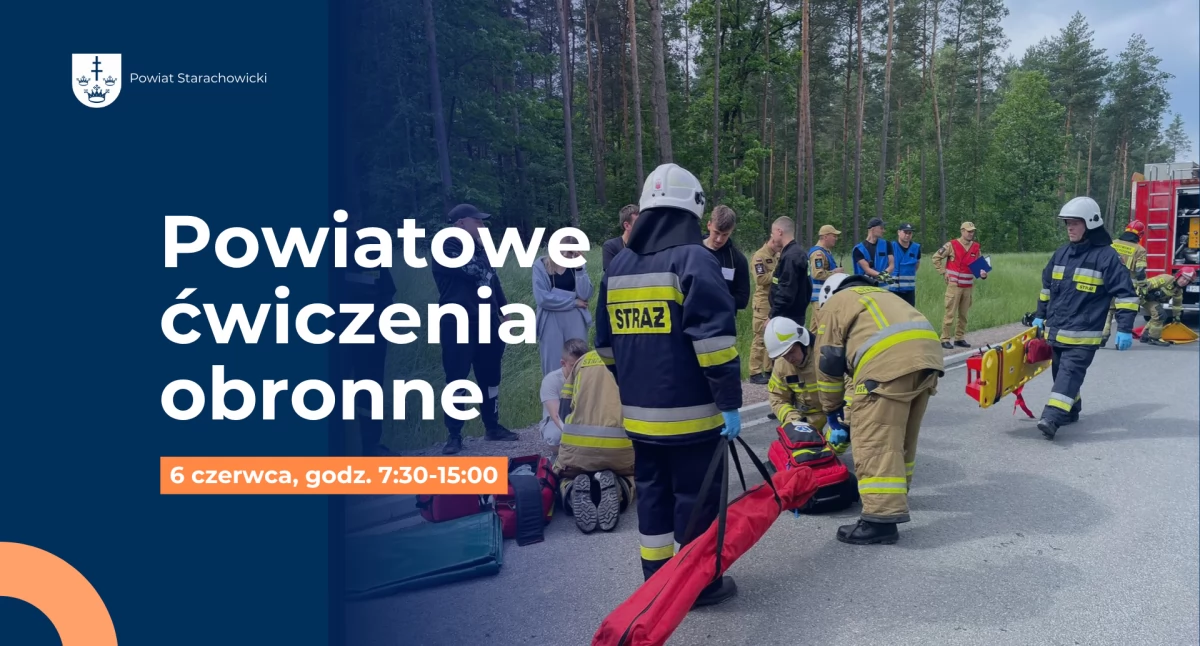Dziś zawyją syreny. 6 czewrca ćwiczenia obronne na terenie powiatu starachowickiego