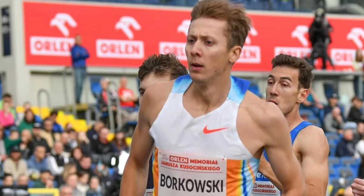 Lekkoatletyka, Świetny start sezonu letniego wykonaniu Mateusza Borkowskiego Wychowanek Rudnik triumfem memoriale Janusza Kusocińskiego - zdjęcie, fotografia