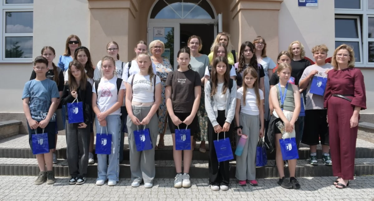 Na zakończenie warsztatów wszyscy uczestnicy otrzymali zestawy upominków 