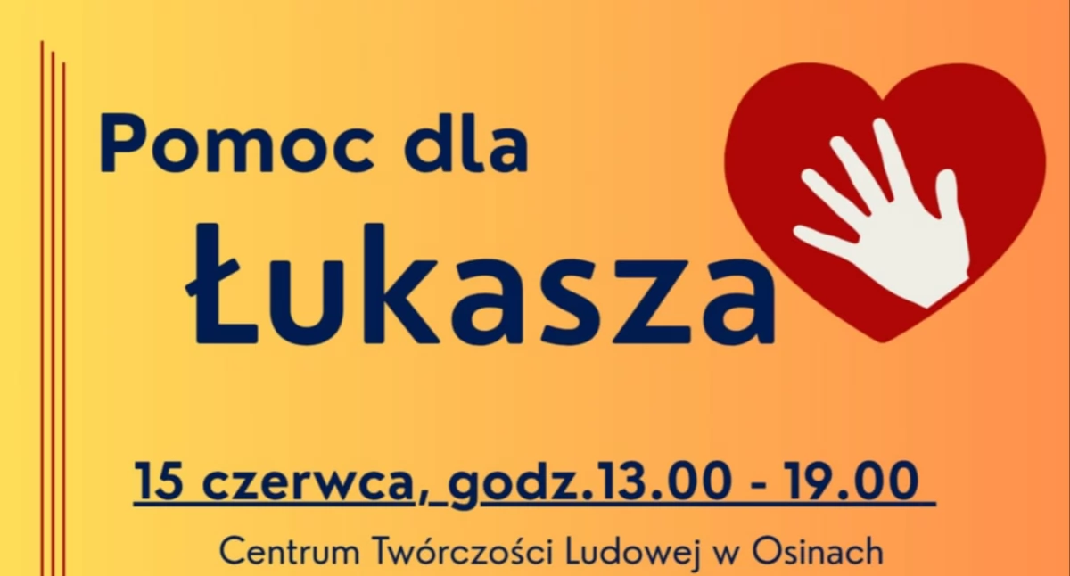 Wydarzenia, Gmina Mirzec pomocą Łukasza - zdjęcie, fotografia