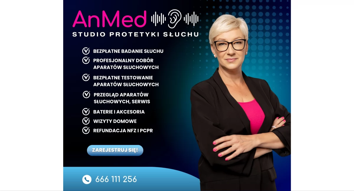 Materiały promocyjne, AnMed gabinet protetyki słuchu Starachowicach - zdjęcie, fotografia