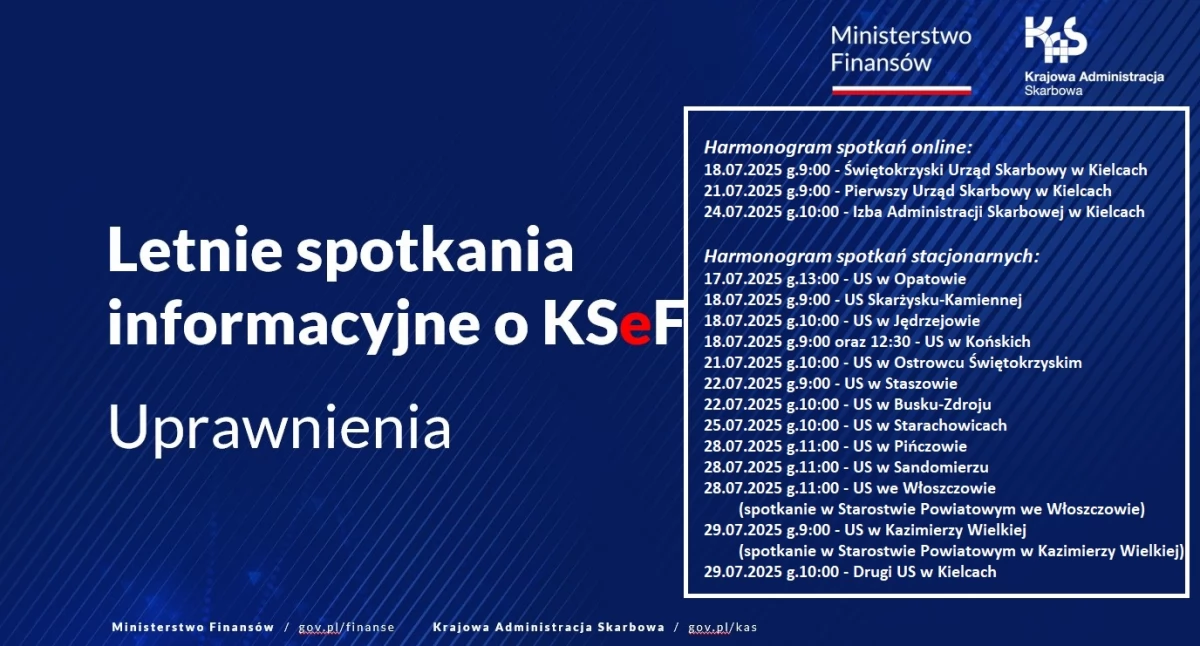US - ZUS, Letnie spotkania informacyjne - zdjęcie, fotografia