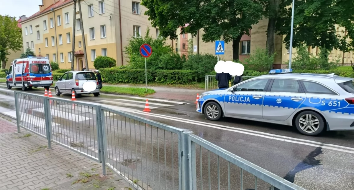 Wypadki drogowe, Wypadek Starachowicach Potrącenie pieszej Majówka latka trafiła szpitala - zdjęcie, fotografia