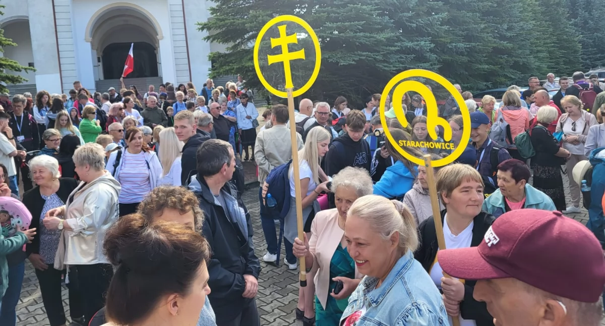 Kościół, Pielgrzymi Nadziei drodze Starachowic Jasną Górę - zdjęcie, fotografia