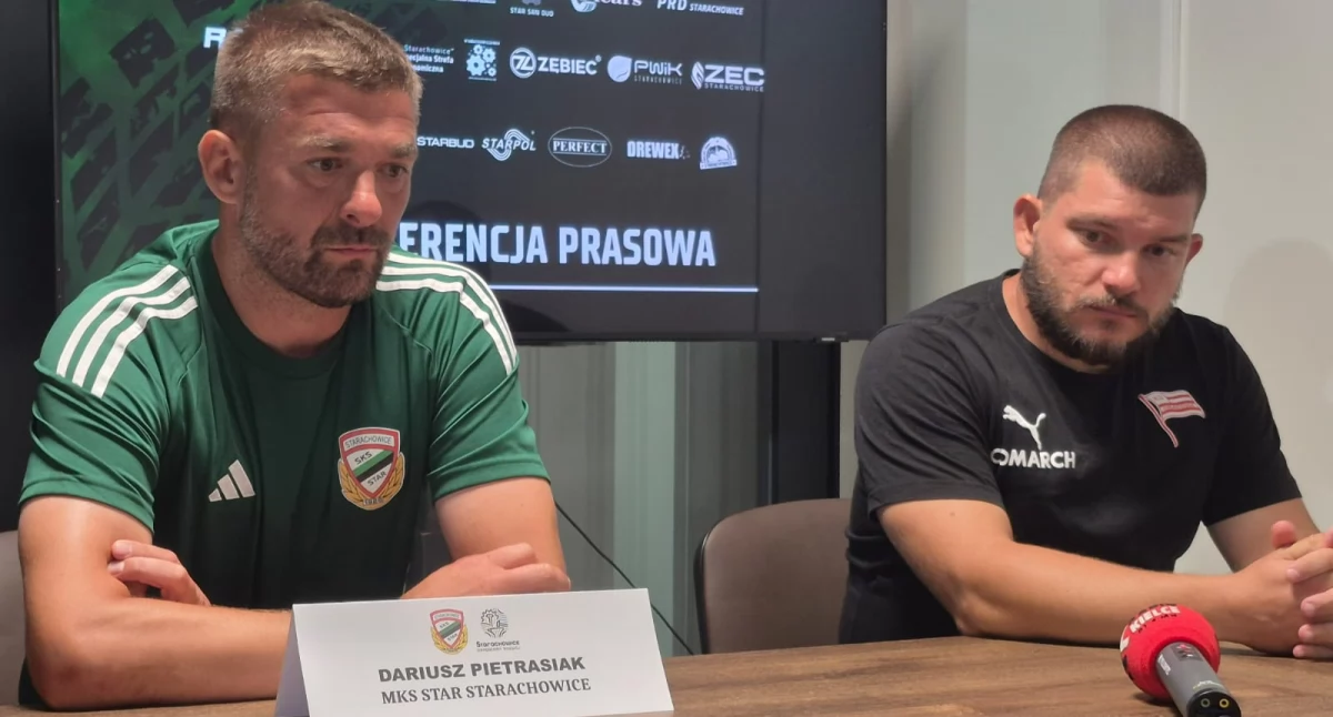 Piłka nożna, Szkoleniowiec Staru Starachowice podsumował wygraną Cracovią Kibicom którzy przyszli stadion należy szacunek - zdjęcie, fotografia