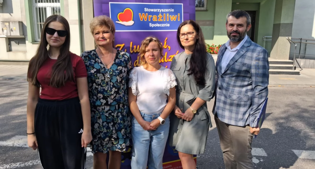 Członkowie Stowarzyszenia Wrażliwi Społecznie 