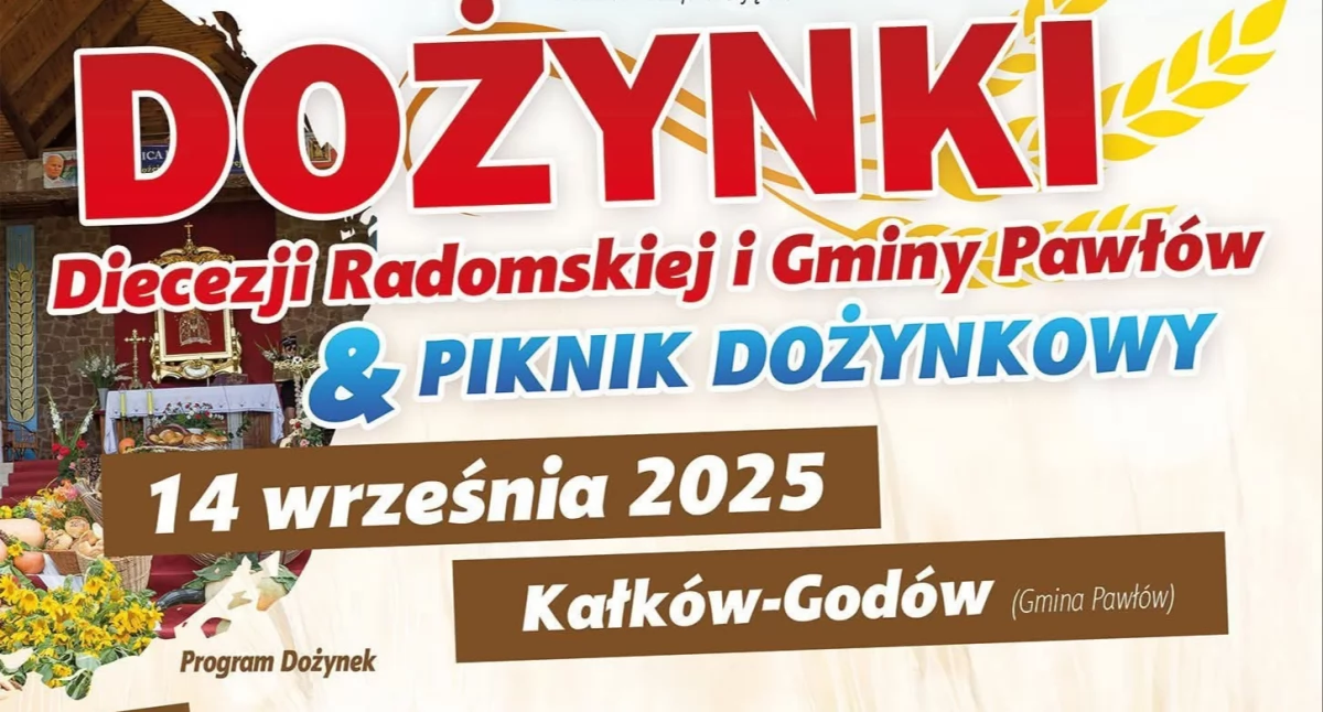 Wydarzenia, Dożynki diecezjalno gminne Pawłów - zdjęcie, fotografia