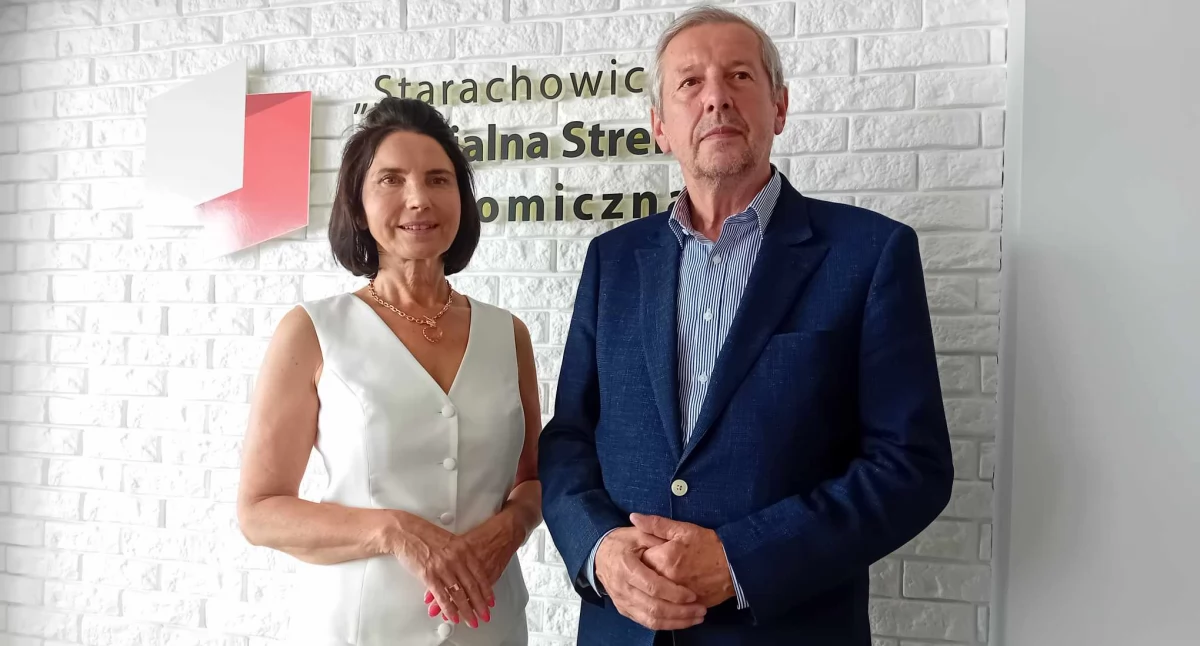 Aga Binkowska (z lewej) przez rok pełniła funkcję prezesa SSE Starachowice