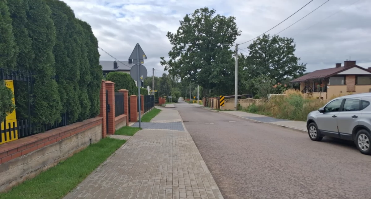 Ul. Podlesie w pełnej krasie... 