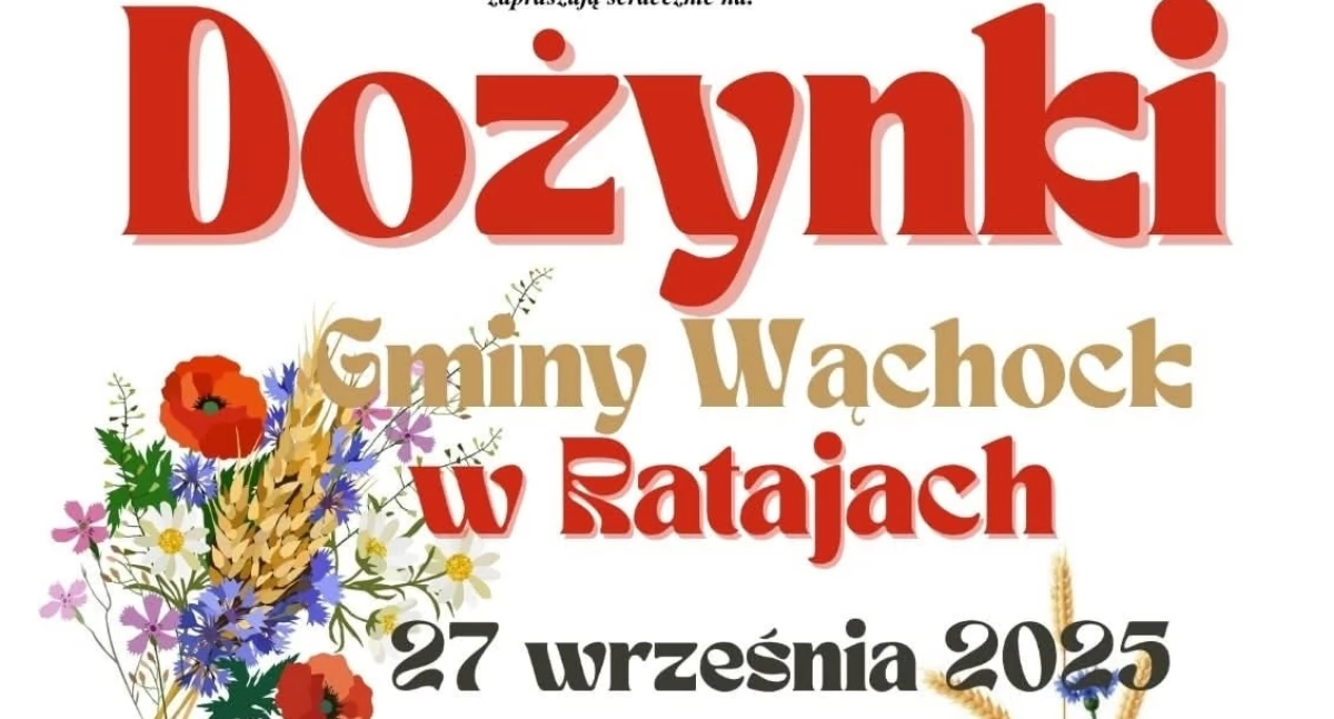 Gminne Dożynki w Ratajach w sobotę