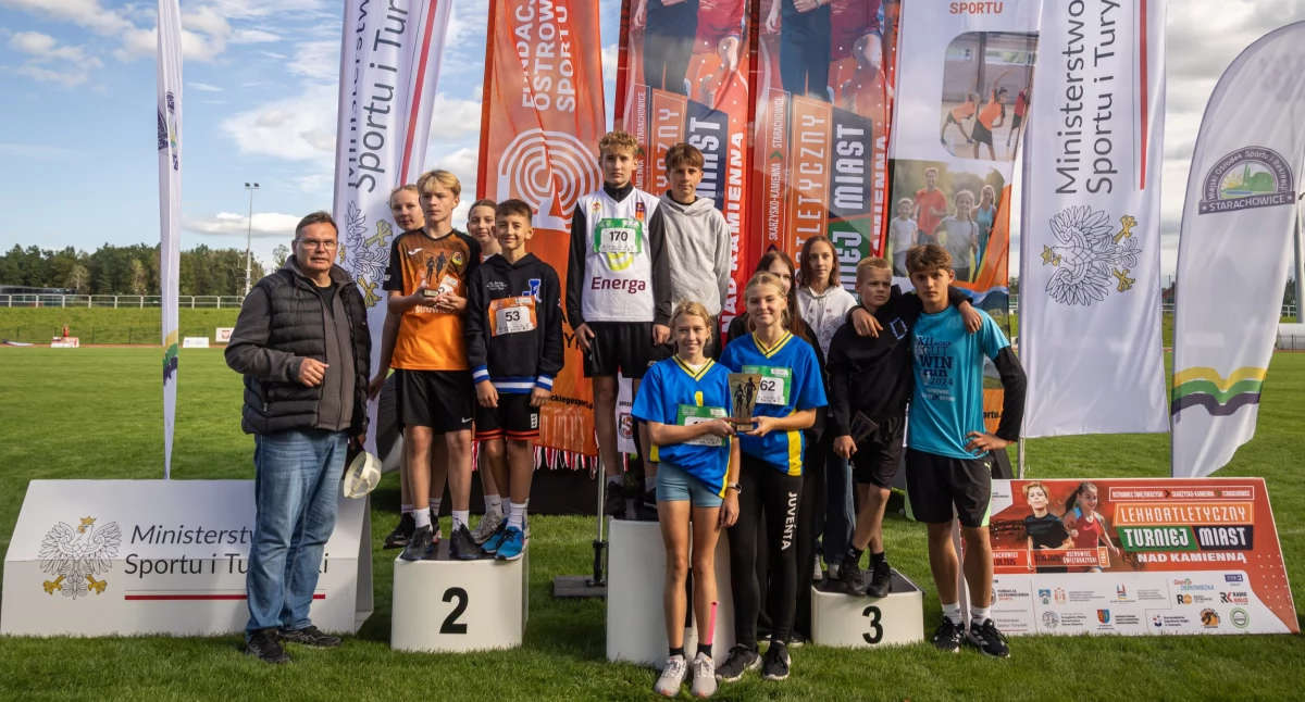 Lekkoatletyka, jutro finał Lekkoatletycznego Turnieju Miast Kamienną Ostrowcu Trzymajcie kciuki naszych - zdjęcie, fotografia