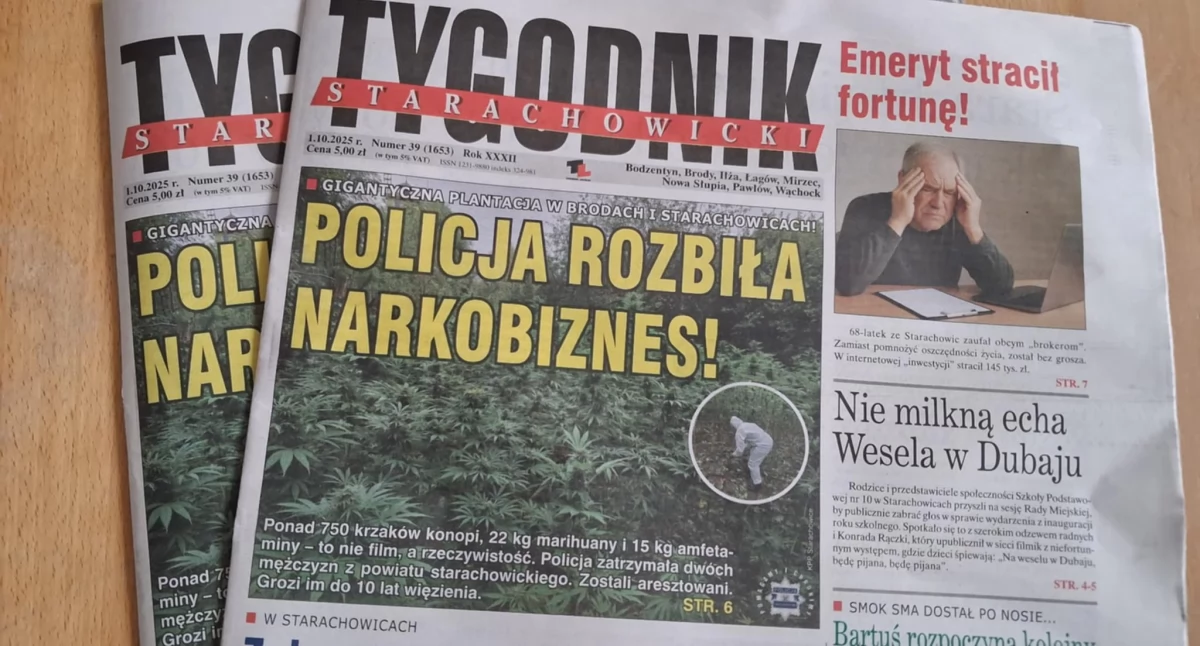 Komunikaty i ogłoszenia, zapomnij środowej lekturze Tygodnika Starachowickiego! - zdjęcie, fotografia