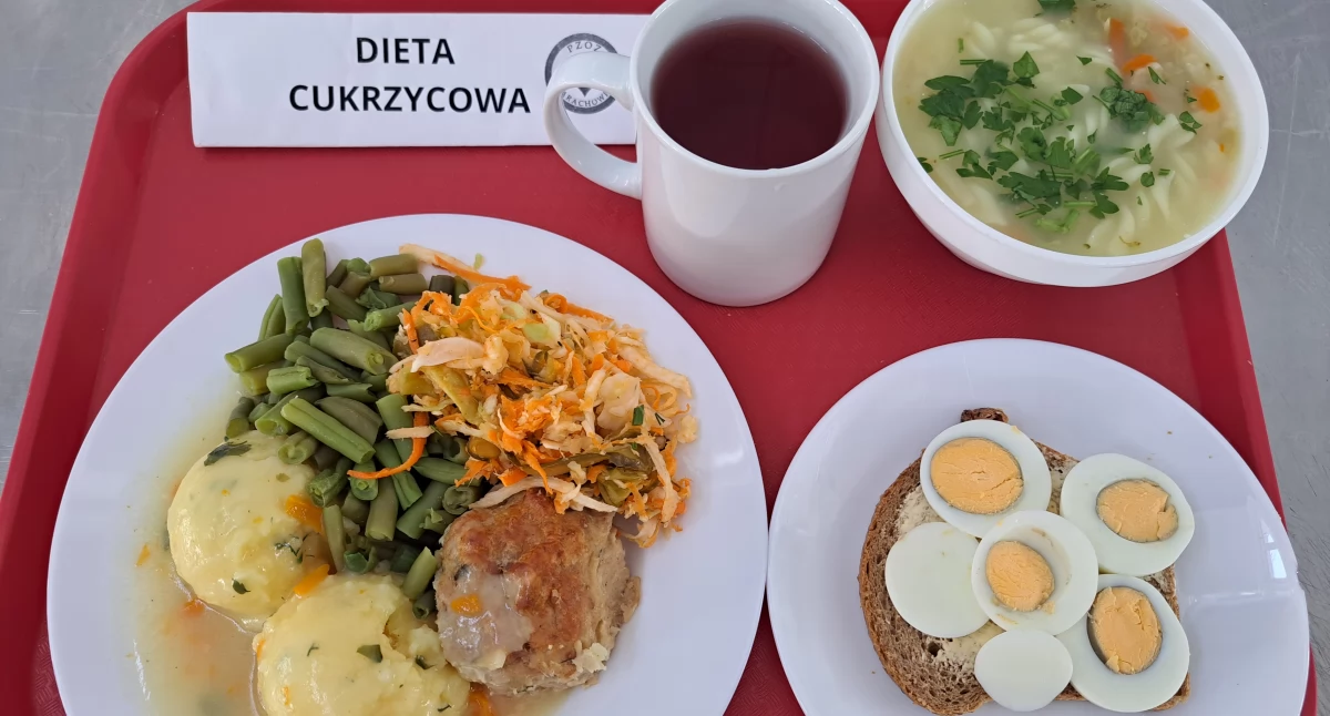 Zdrowie, Dobry posiłek zostaje starachowickim szpitalu - zdjęcie, fotografia