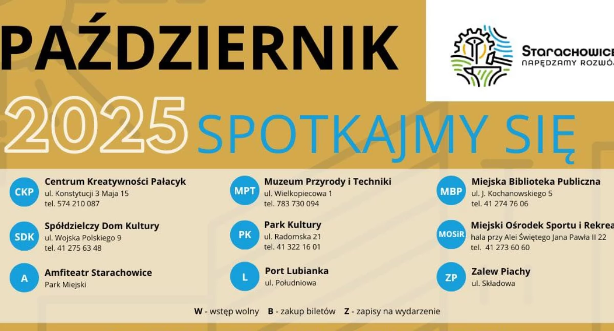 Plakat Park Kultury