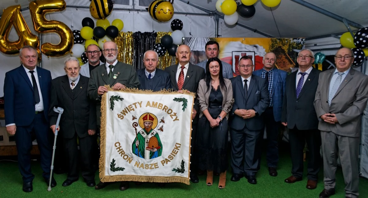 Jubileusze, Gratulacje pszczelarzy Wąchocka - zdjęcie, fotografia