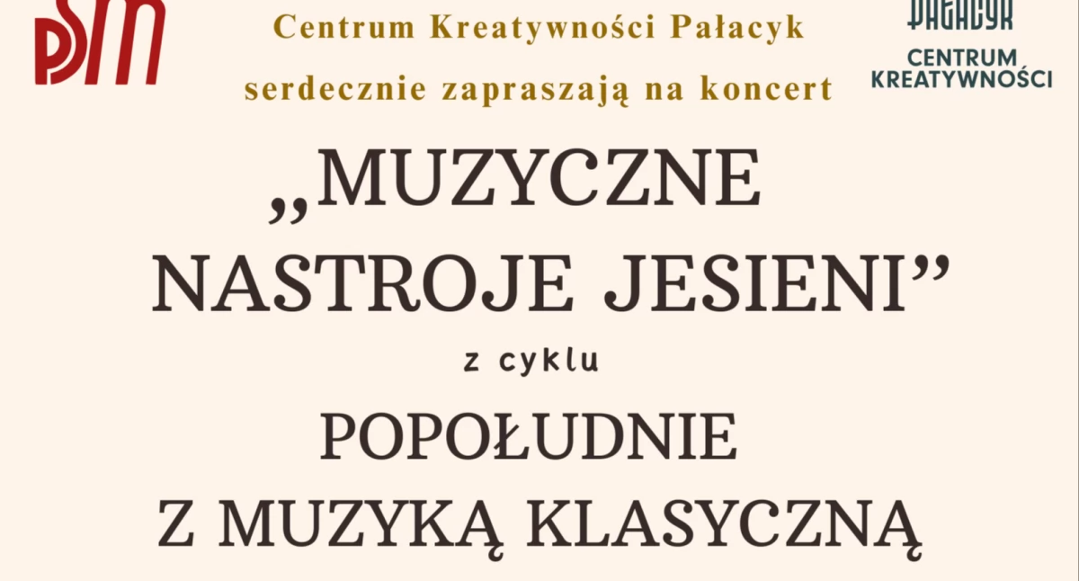 Wydarzenia, Muzyczne nastroje jesieni Pałacyku - zdjęcie, fotografia