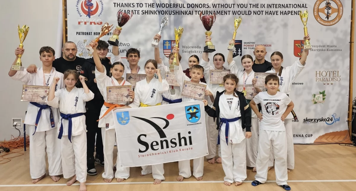 Reprezentanci Starachowic Fot. FB SENSHi TEAM 