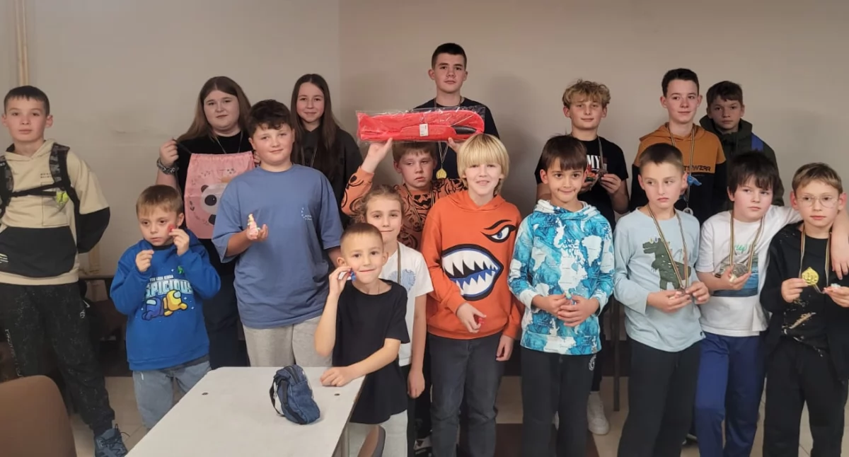 Młodzi szachiście ze Starachowic. Fot. Gambit Starachowice