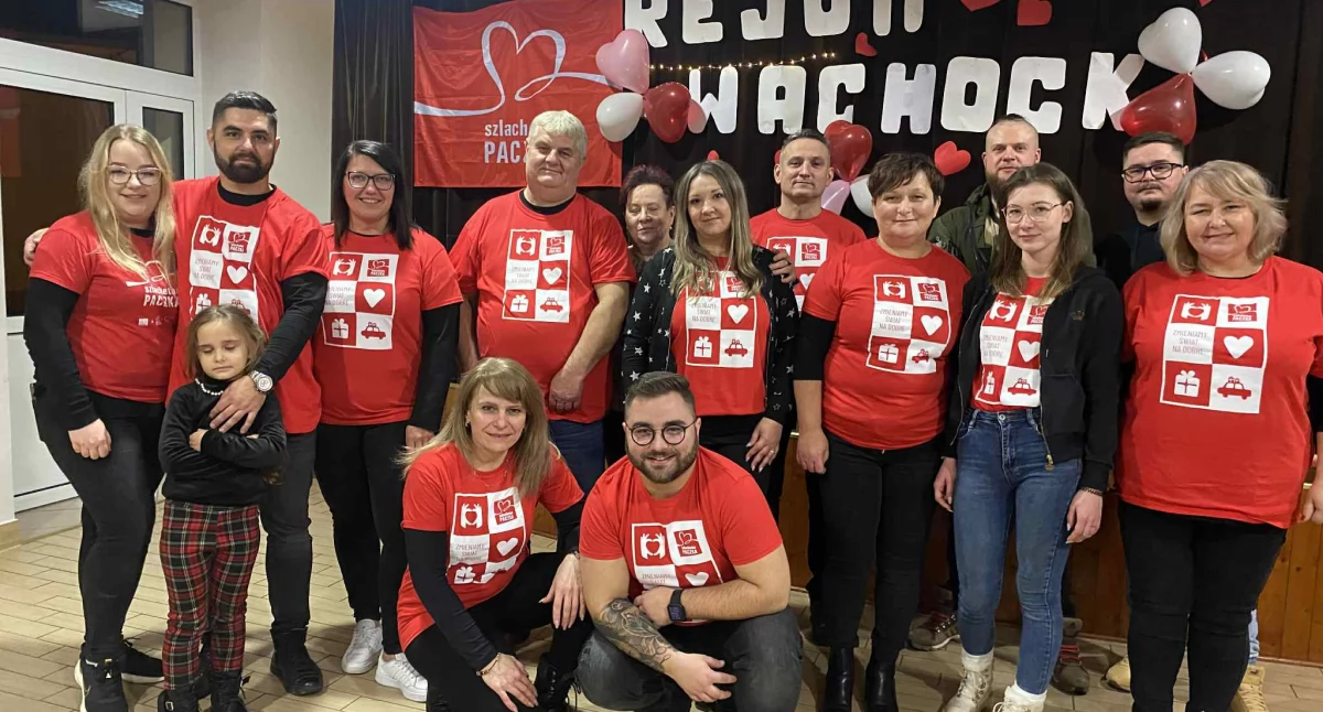 Pomagamy, Szlachetna Paczka Wąchock Pięć dobra które wraca - zdjęcie, fotografia